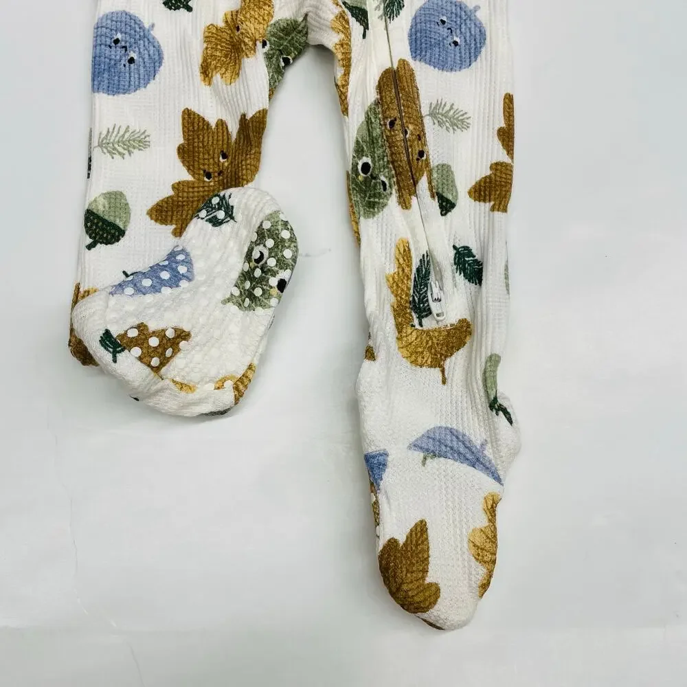 NWT Angel Dear 18/24M Cuddly Leaves PJs
